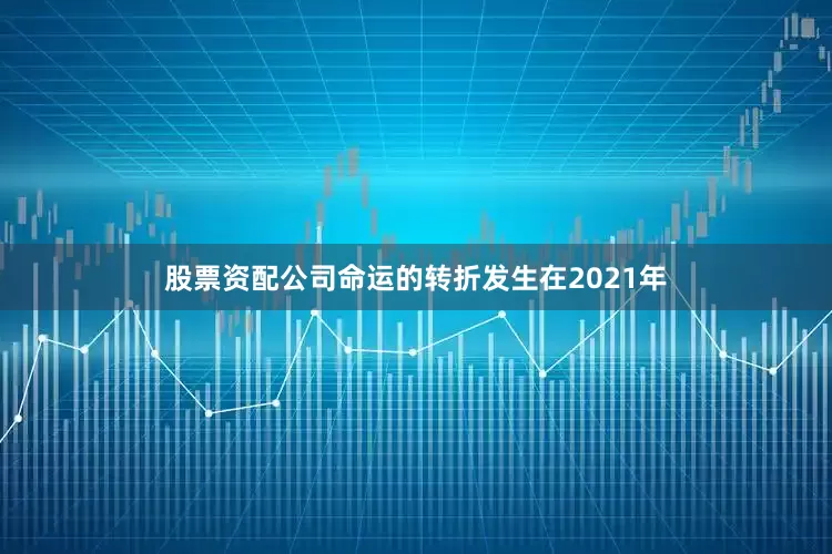 股票资配公司命运的转折发生在2021年