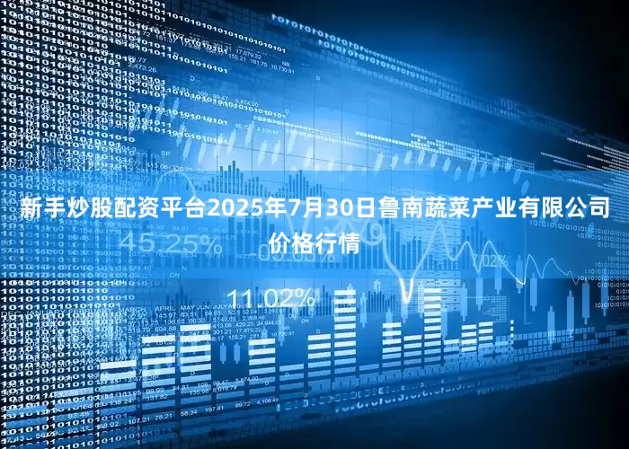 新手炒股配资平台2025年7月30日鲁南蔬菜产业有限公司价格行情